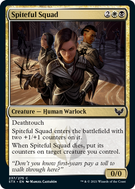 Spiteful Squad - Strixhaven Spoiler