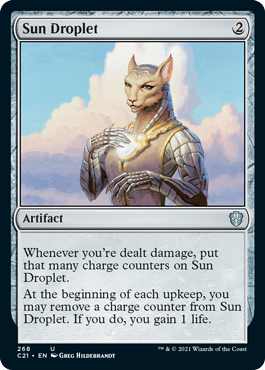 Sun Droplet - Commander 2021 Spoiler