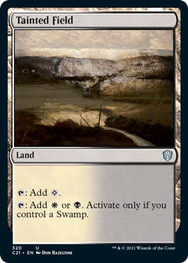 Tainted Field - Commander 2021 Spoiler