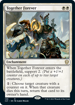 Together Forever - Commander 2021 Spoiler