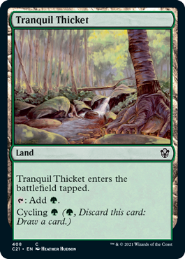 Tranquil Thicket - Commander 2021 Spoiler