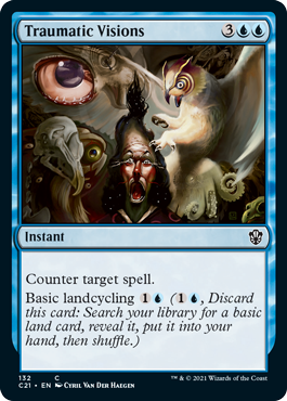 Traumatic Visions - Commander 2021 Spoiler