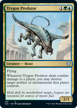 Trygon Predator - Commander 2021 Spoiler
