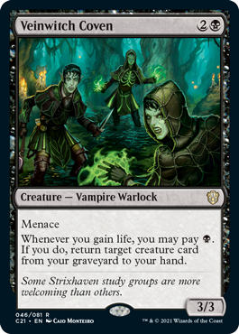 Veinwitch Coven - Commander 2021 Spoiler