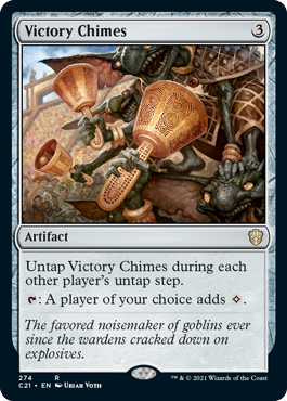 Victory Chimes - Commander 2021 Spoiler