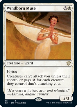 Windborn Muse - Commander 2021 Spoiler