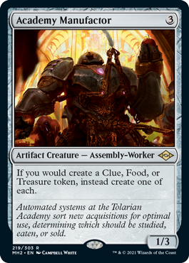 Academy Manufactor - Modern Horizons 2 Spoiler