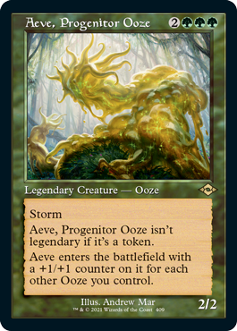 Aeve, Progenitor Ooze (Variant) - Modern Horizons 2 Spoiler