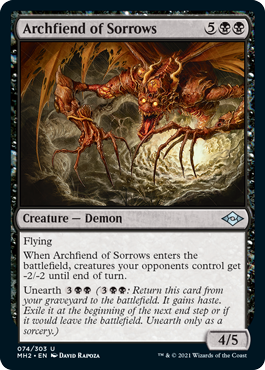 Archfiend of Sorrows - Modern Horizons 2 Spoiler