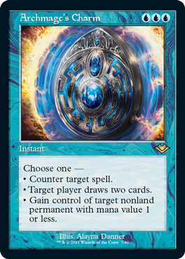 Archmage's Charm (Variant) - Modern Horizons 2 Spoiler