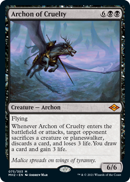 Archon of Cruelty - Modern Horizons 2 Spoiler