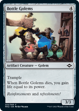 Bottle Golems - Modern Horizons 2 Spoiler