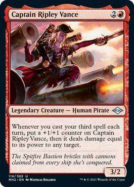 Captain Ripley Vance - Modern Horizons 2 Spoiler