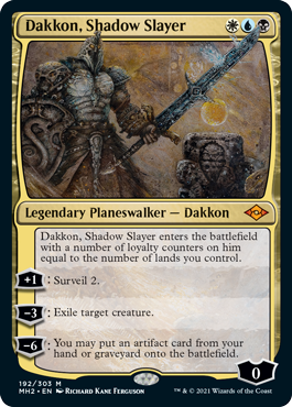 Dakkon, Shadow Slayer - Modern Horizons 2 Spoiler