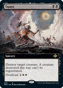 Damn (Variant) - Modern Horizons 2 Spoiler