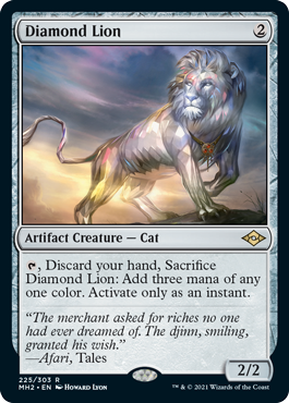 Diamond Lion - Modern Horizons 2 Spoiler