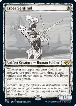 Esper Sentinel (Variant) - Modern Horizons 2 Spoiler