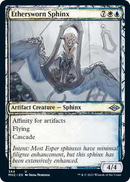 Ethersworn Sphinx (Variant) - Modern Horizons 2 Spoiler