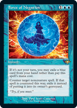 Force of Negation (Variant) - Modern Horizons 2 Spoiler