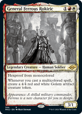 General Ferrous Rokiric (Variant) - Modern Horizons 2 Spoiler