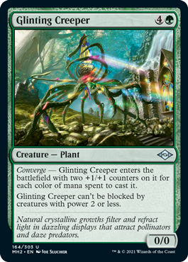 Glinting Creeper - Modern Horizons 2 Spoiler