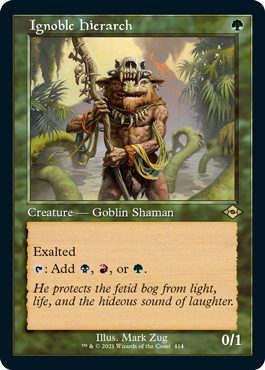 Ignoble Hierarch (Variant) 2 - Modern Horizons 2 Spoiler