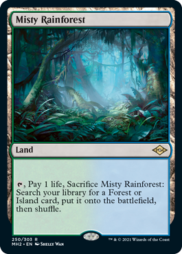 Misty Rainforest - Modern Horizons 2 Spoiler