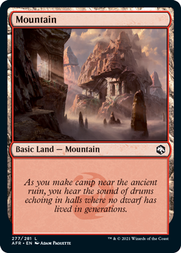 Mountain - Adventures in the Forgotten Realms Spoiler