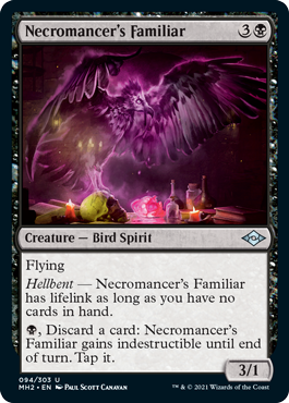 Necromancer's Familiar - Modern Horizons 2 Spoiler