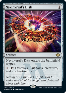 Nevinyrral's Disk - Modern Horizons 2 Spoiler