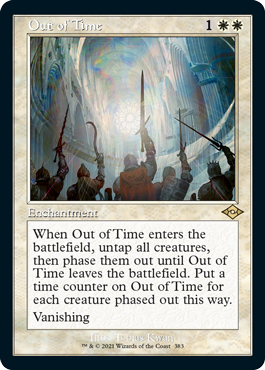 Out of Time (Variant) - Modern Horizons 2 Spoiler