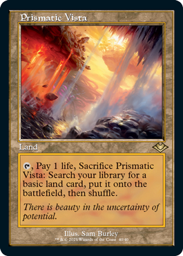 Prismatic Vista (Variant) - Modern Horizons 2 Spoiler