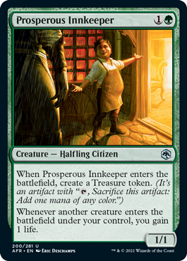 Prosperous Innkeeper - Adventures in the Forgotten Realms Spoiler