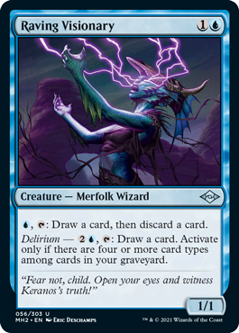 Raving Visionary - Modern Horizons 2 Spoiler