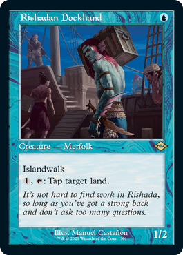 Rishadan Dockhand (Variant) 2 - Modern Horizons 2 Spoiler