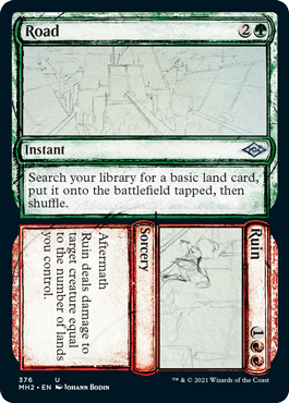 Road - ruin (Variant) - Modern Horizons 2 Spoiler