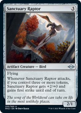 Sanctuary Raptor - Modern Horizons 2 Spoiler