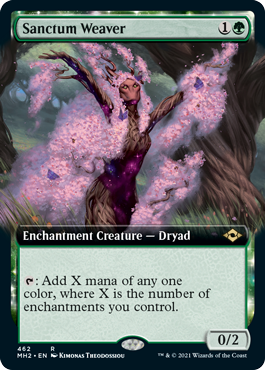 Sanctum Weaver (Variant) - Modern Horizons 2 Spoiler