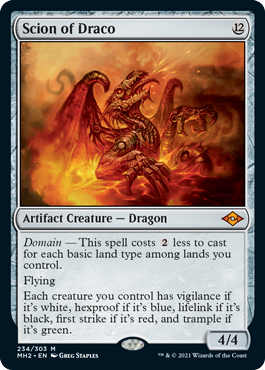 Scion of Draco - Modern Horizons 2 Spoiler