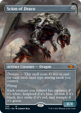 Scion of Draco (Variant) - Modern Horizons 2 Spoiler