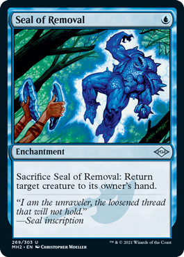 Seal of Removal - Modern Horizons 2 Spoiler