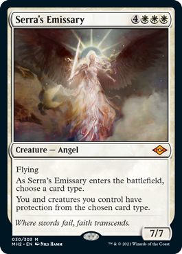 Serra's Emissary - Modern Horizons 2 Spoiler