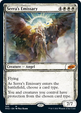 Serra's Emissary (Variant) - Modern Horizons 2 Spoiler