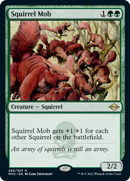 Squirrel Mob - Modern Horizons 2 Spoiler