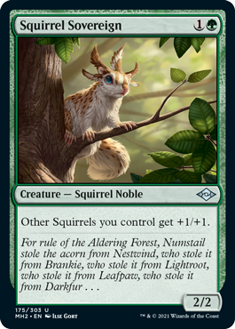 Squirrel Sovereign - Modern Horizons 2 Spoiler