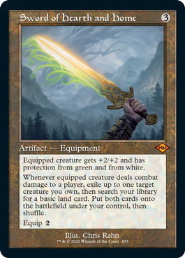 Sword of Hearth and Home (Variant) 2 - Modern Horizons 2 Spoiler