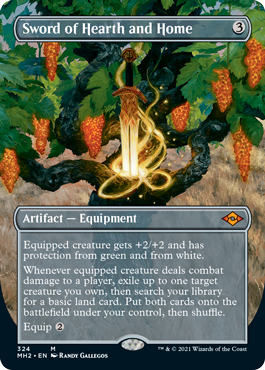 Sword of Hearth and Home (Variant) - Modern Horizons 2 Spoiler