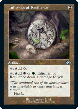 Talisman of Resilience (Variant) - Modern Horizons 2 Spoiler