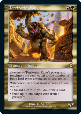 Territorial Kavu (Variant) 2 - Modern Horizons 2 Spoiler