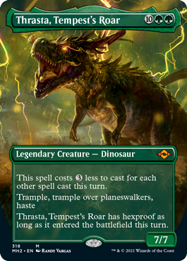 Thrasta, Tempest's Roar (Variant) - Modern Horizons 2 Spoiler